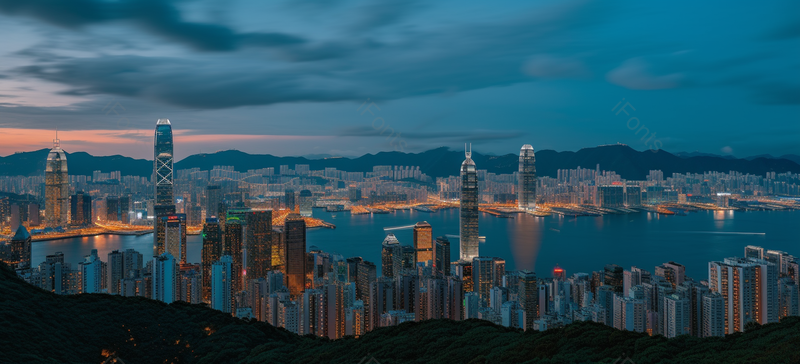 美不胜收城市夜景远景全景拍摄,高清,摄影图,摄影图片,图片大全,摄影图免费下载